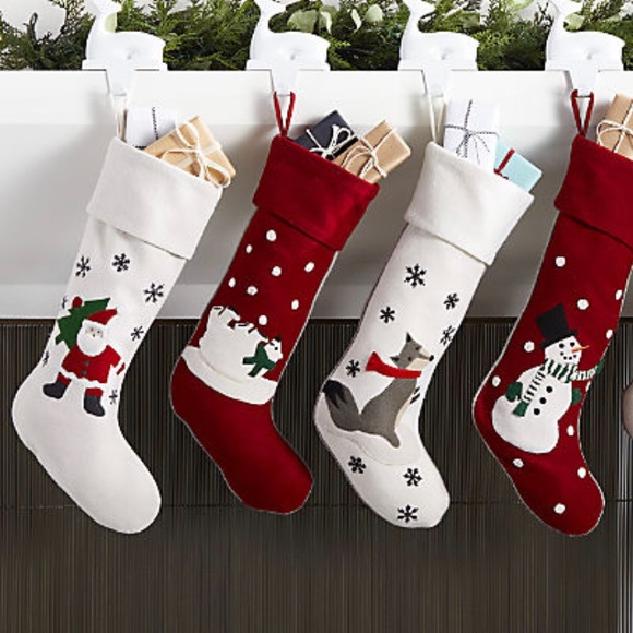 Santa Christmas Stocking by Joan Anderson - Picture 7 of 7